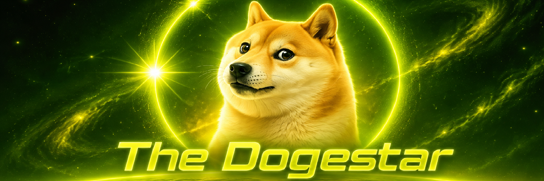 The Dogestar registration proof — Vlad's tweet, star registry certificate, and project banner